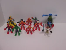 Playskool Hasbro Marvel Imaginext Super Heroes Figures Lot of 11 Green Goblin