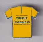 RARE PIN PINS PIN'S  VINTAGE 1991 TOUR DE FRANCE VELO CYCLING YELLOW SHIRT  ~US2