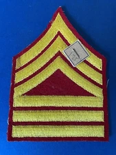 WW2 USMC Master Technical/Paymaster/Quartermaster Sergeant Rank Insignia Chevron