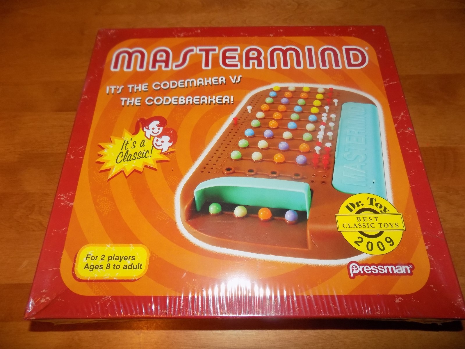 MASTERMIND Codebreaker Game Classic Codes Code Remake Pressman Games ...
