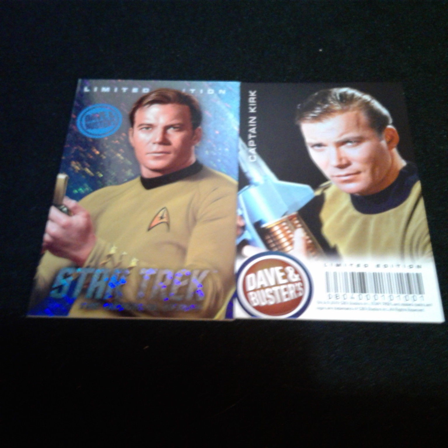 Dave and Buster's Star Trek Limited Edition Foil Arcade Card Lot - Tribbles  | eBay
