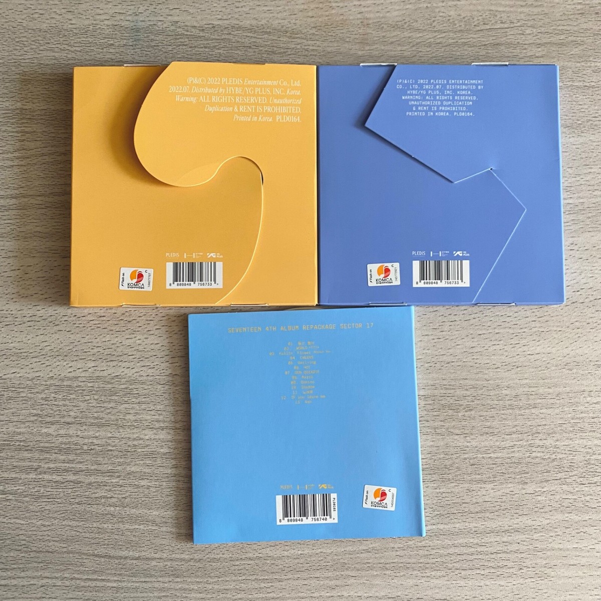 SEVENTEEN 4th Album Repackage SECTOR17 3ver. Mingyu set | eBay