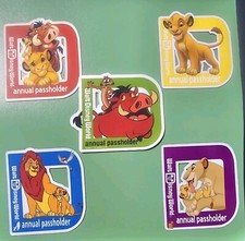 Walt Disney World Magnet Timon And Pumba , Simba , Set Of 5 Lion King Magnets