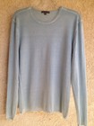 $498 Millionaire (100%) Cashmere John Varvatos XL Sweater Blue Color Very Good — photo 1