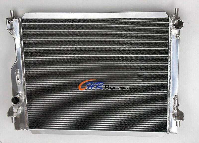 Алюминиевый радиатор + вентиляторы для 2005-2014 Ford Mustang V6 3,7 л 4,0 л V8 4,6 л 5,0 л MT - Изображение 4 из 4