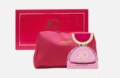 LIU JO LOVERS JO Damenduft 50ml EDT Pochette SET floral holzig moschusartig
