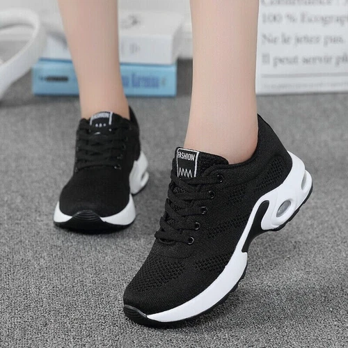Women's Orthopedic Elastic Cushion Sports Shoes Orthopedic Diabetic Running - Picture 4 of 38