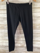 Athleta Womens Medium M Cropped Leggings Black J310