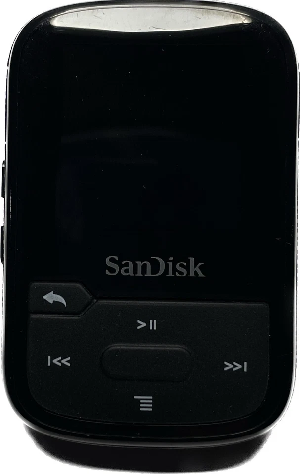 SanDisk Clip Sport Plus Wearable MP3 Player SDMX28016GG46K Black (16GB) - Bild 1 von 4