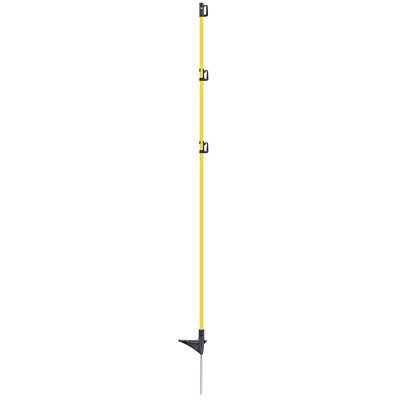 VOSS.farming Fiberglas-Pfähle 155 Cm – 40 Stück, Oval, Inkl. Kopf- & Zusatzisolator, Für Pferdeweiden VOSS.farming Fiberglas-Pfähle 155 Cm – 40 Stück, Oval, Inkl. Kopf- & Zusatzisolator, Für Pferdeweiden
