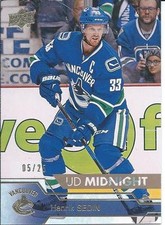 2016-17 Upper Deck Series 2 HENRIK SEDIN #432 UD Midnight 05/25 Spring Expo 2017
