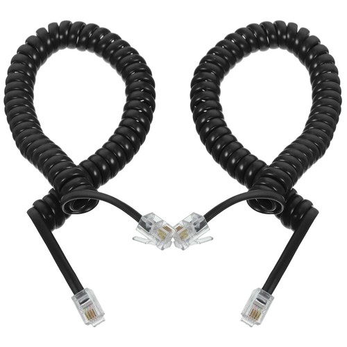 2 szt. Kabel telefoniczny Kabel Detangler Kable do telefonu stacjonarnego - Zdjęcie 8 z 12