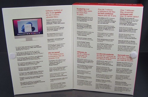 Parallels Desktop 20 Standard for Mac Box Licencja wieczysta DE/EN/IT/ES/FR ORYGINALNE OPAKOWANIE NOWY - Zdjęcie 8 z 10