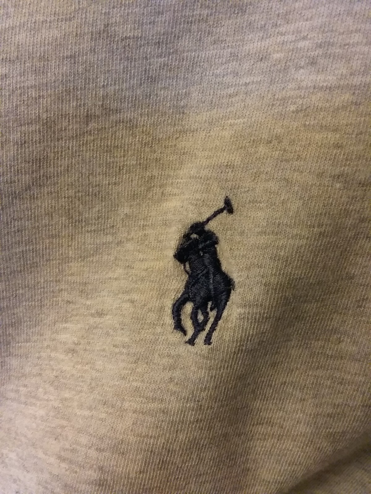 T shirt Ralph Lauren uomo grigia manica corta logo pony taglia XXL TTG