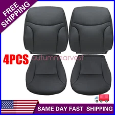 2002 2003 2004 2005 2006 For Lexus ES300 ES330 Front Leather Seat Cover Black