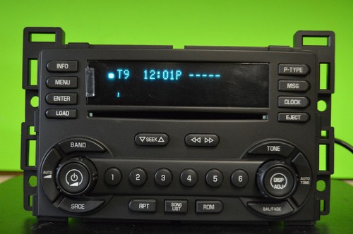 05 06 07 Chevy Malibu factory 6 disc CD player radio stereo 15297016 Delco GM
