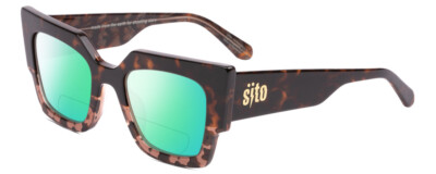 SITO SHADES SENSORY DIVISION Cateye Polarized BIFOCAL Sunglasses in Quartz 53 mm