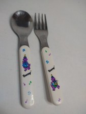 Barney The Dinosaur Baby Spoon VINTAGE 1992 Silverware Kids Lyons Group
