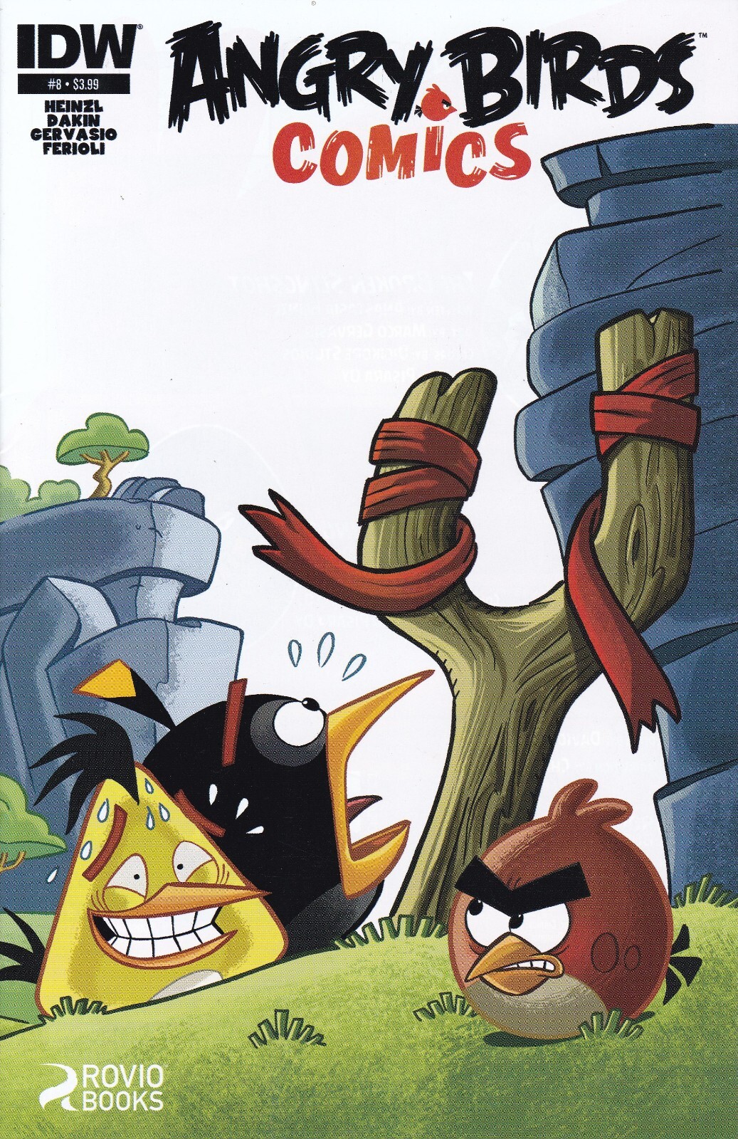 ANGRY BIRDS #8 - Back Issue