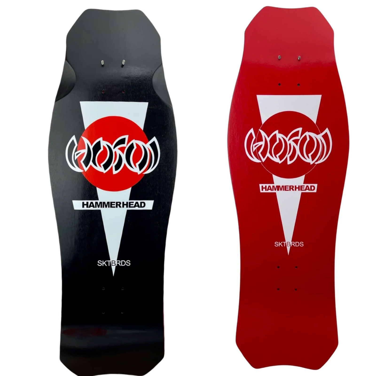 Hosoi Skateboard Deck OG Hammerhead Double Take Black/Red 10.5