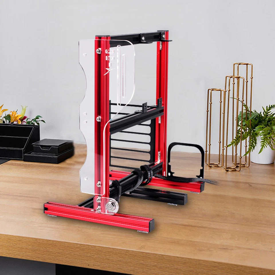 PC Frame Test Bench For ITX ATX MATX Open Air Case Water Cooling Fan Stand US - Image 4 of 4