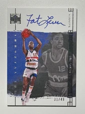 Fat Lever 2023-24 Panini Impeccable Immortal Ink Signature 31/49 #II-FAT