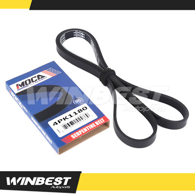 EPDM Serpentine Belt Fit 00-12 Toyota Yaris Echo Hatchback DOHC 1.5L l4 4PK1180