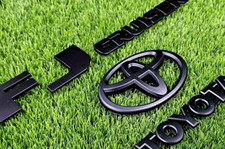 Toyota Fj Cruiser 2007-2015 Rear Door Emblem Nameplate Badge Logo Matte Black