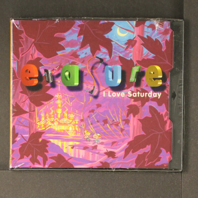 ERASURE: i love saturday MUTE CD Single Sealed