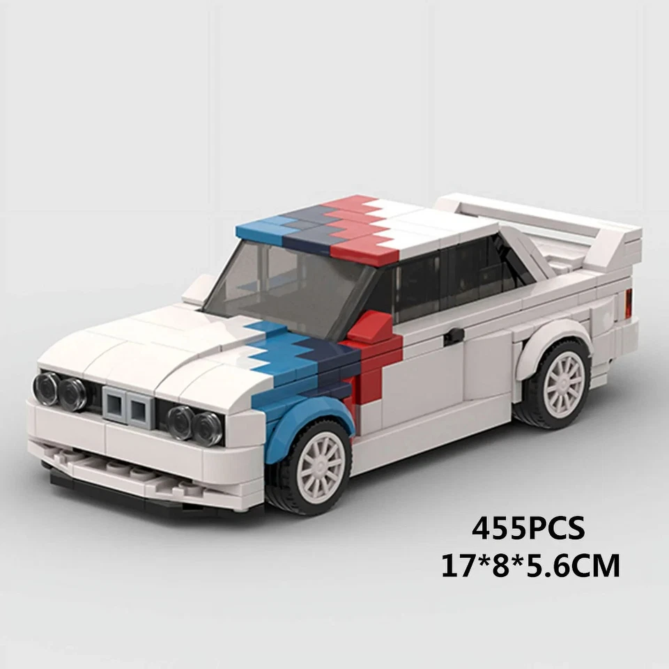 BMW E30 M3 - 1:24 Scale Model MOC Brick Lego Car Model 455pcs **FREE DELIVERY** - Image 3 of 3