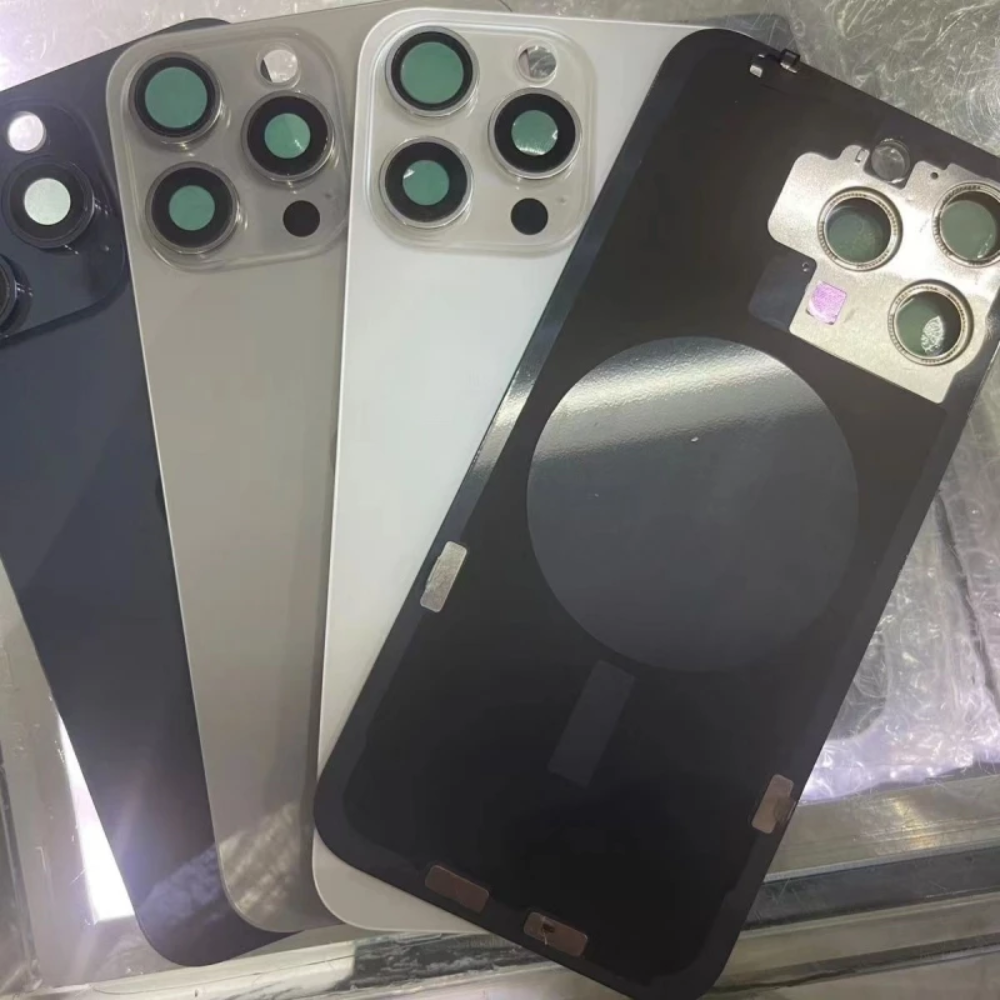 Replacement Rear Back Glass Big Hole For iPhone 15/15 Pro | Pro Max | Plus Lot