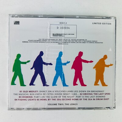 Genesis - Live / The Way We Walk Volume Two The Longs CD New