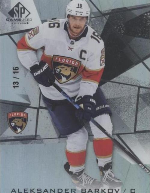 2021-22 Upper Deck SP Game Used - Aleksander Barkov #78 - 1 of 1