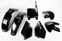 Kit Kunststoffverkleidungen Suzuki RM 125 - 250 1999 - 2000 Ufo Plast Schwarz