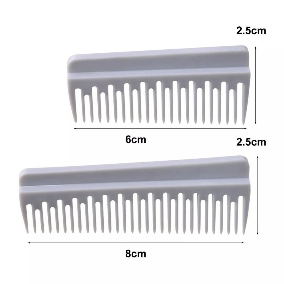 Hair Stylishing Tool Hair Scissor Comb Plastic Hair Cutting Comb for