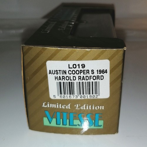 AUSTIN COOPER S 1964 HAROLD RADFORD L019 VITESSE SCALA 1/43 - Foto 3 di 3
