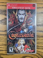 Castlevania: The Dracula X Chronicles (Sony PSP, 2007) MANUAL INCLUDED 