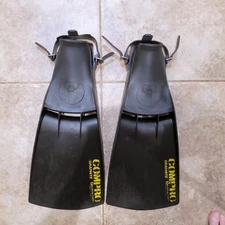 U.S. DIVERS COMPRO Aqua-Lung Pro Line Graphite Scuba  Fins MED  (9-11) & Boots