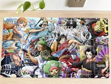 O-P Nami Zoro Table Playmat CCG OPCG Playing Mat Trading Card Game Pad Mousepad