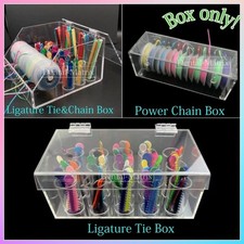 Dental Orthodontic Power Chain Ligature Tie Organizer Holder Storage Box Case