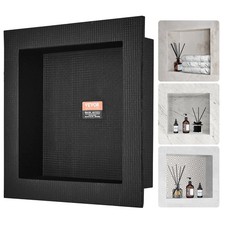Shower Niche Ready for Tile 16" x 16", Single Shelf Organizer, Square Corners Wa