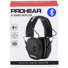 Prohear 030 Electronic Shooting Earmuffs with Bluetooth - Ultimate Comfort 22dB