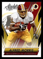 Alfred Morris 2014 Panini Absolute #55 Washington Redskins DIE CUT CARD