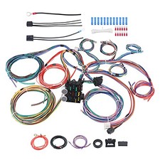 Extra Long Wires 12 Circuit Wiring Harness Kit, Have More Functions Universal