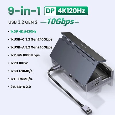 Ugreen Steam Deck Dock: 6 in 1 USB C Dockingstation günstig wie nie im