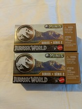 Jurassic World Minis Series 2 Lot of 2 Unopened Blind Bags Sealed