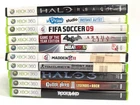 Lot of 10 XBOX 360 Games w/ Halo, FIFA, Batman & More (Untested)