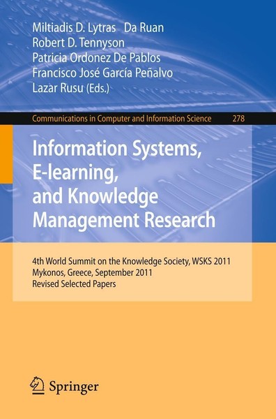 Information Systems, E-Learning, And Knowledge Management Research Miltiadis D.-image