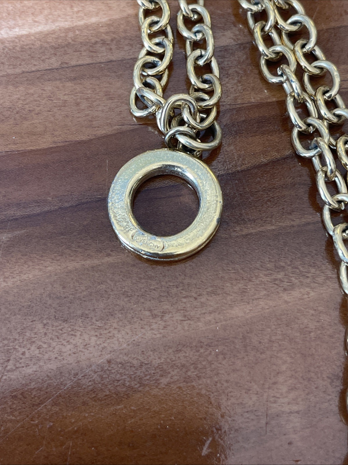 Beautiful GIVENCHY signed chunky Multi Strand  go… - image 6