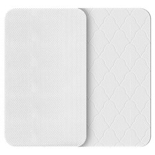 33x20 Rectangle Bassinet Mattress Topper 2" Gel Memory Foam All-Season